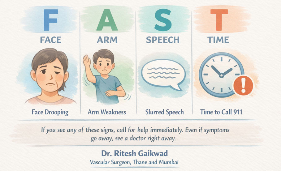 Vascular Surgeon For Stroke Treatment in Thane