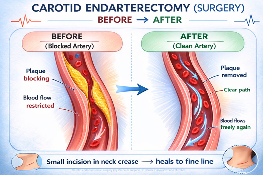 Best Carotid Endarterectomy Surgeon in Thane